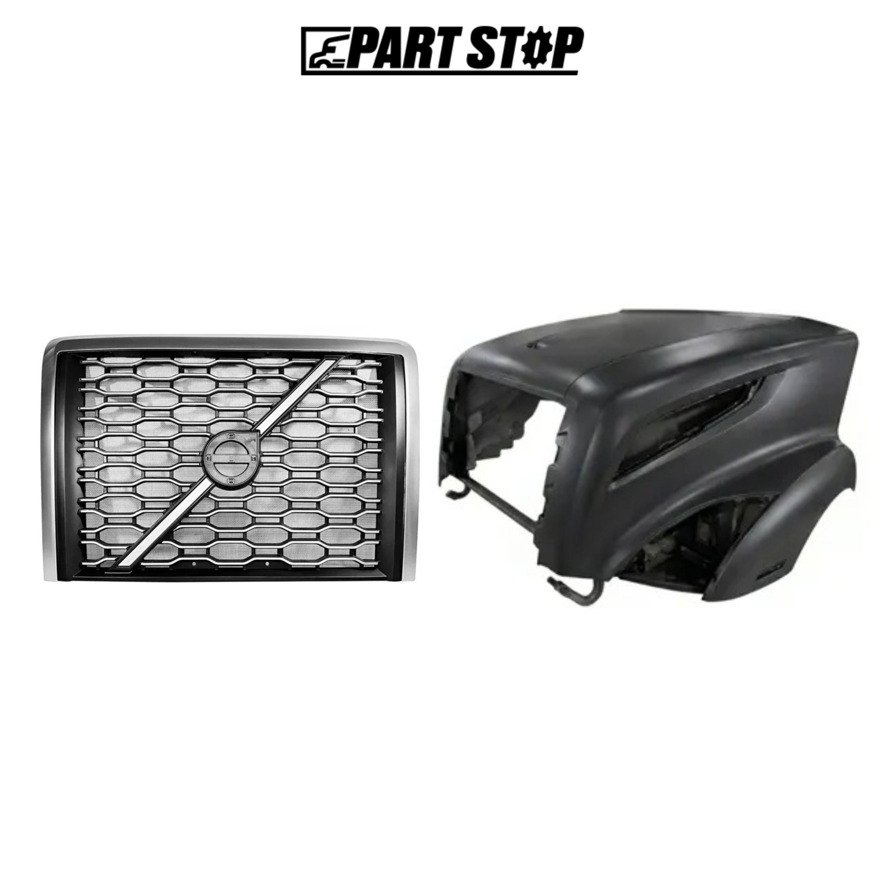 Volvo VNL Hood + Grille KIT