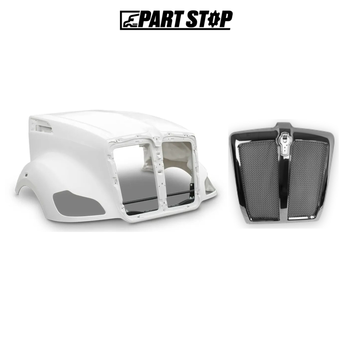 Kenworth T680 Hood + Grille KIT